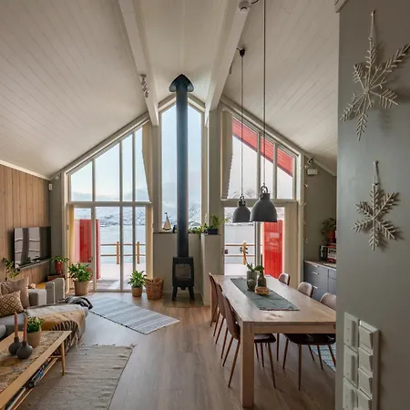 Lofoten Sea View Rorbu -unique Hideaway In The Heart Of Lofoten 펜션