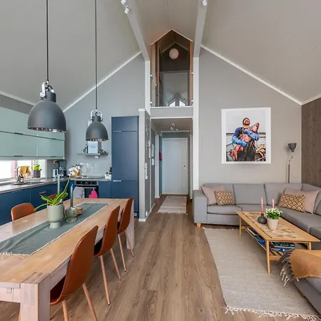 펜션 Lofoten Sea View Rorbu -unique Hideaway In The Heart Of Lofoten *
