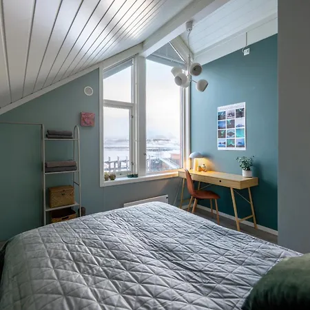 펜션 Lofoten Sea View Rorbu -unique Hideaway In The Heart Of Lofoten *