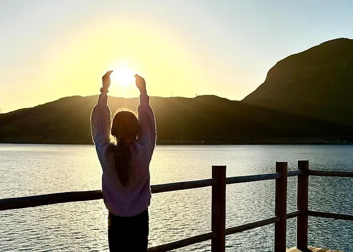 度假居 Lofoten Sea View Rorbu -unique Hideaway In The Heart Of Lofoten Vestvagoy