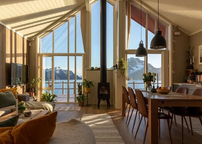 Lofoten Sea View Rorbu -unique Hideaway In The Heart Of Lofoten Semesterbostad
